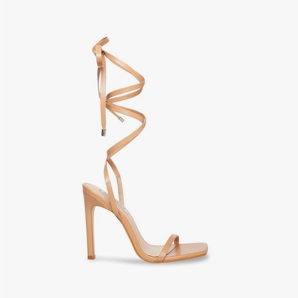 Steve Madden Tan Strappy Heels
